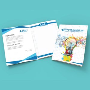 Block notes personalizzato PAGINE INTERNE 1 COLORE