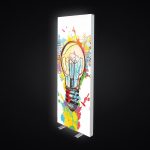 Espositore monofacciale luminoso