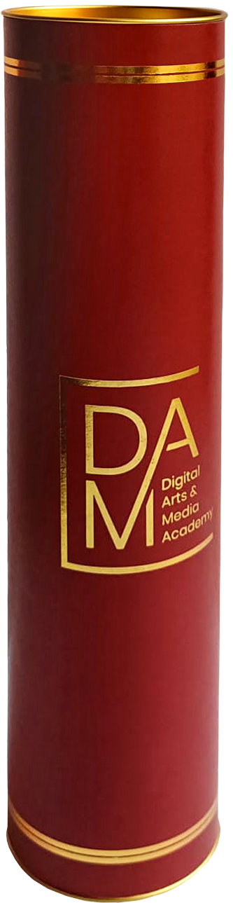 Tubo porta diploma DAM